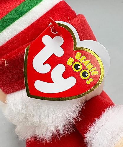 Miniatura 4 de TY Beanie Boo GNEWMAN - Gnomo de Navidad con sombrero - 6"