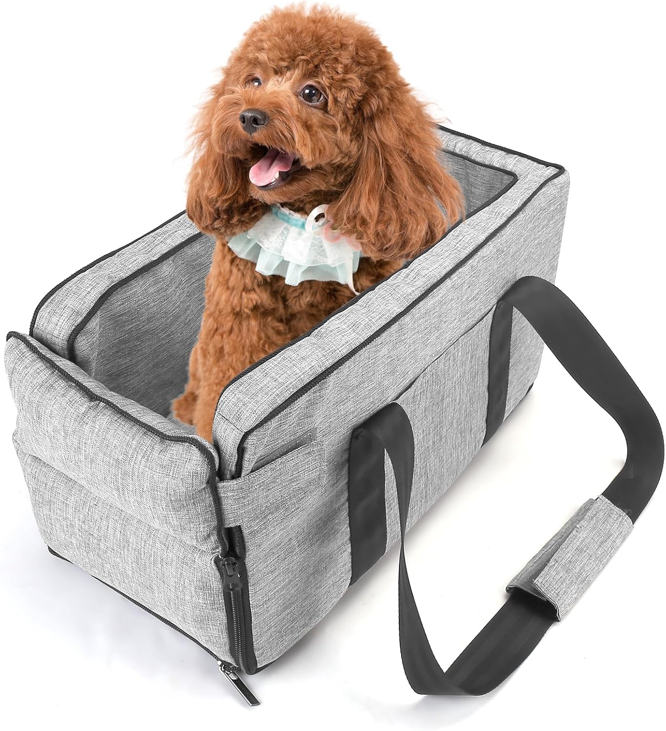 Console Dog Car Seat, Armrest Booster Seats for Small Dogs