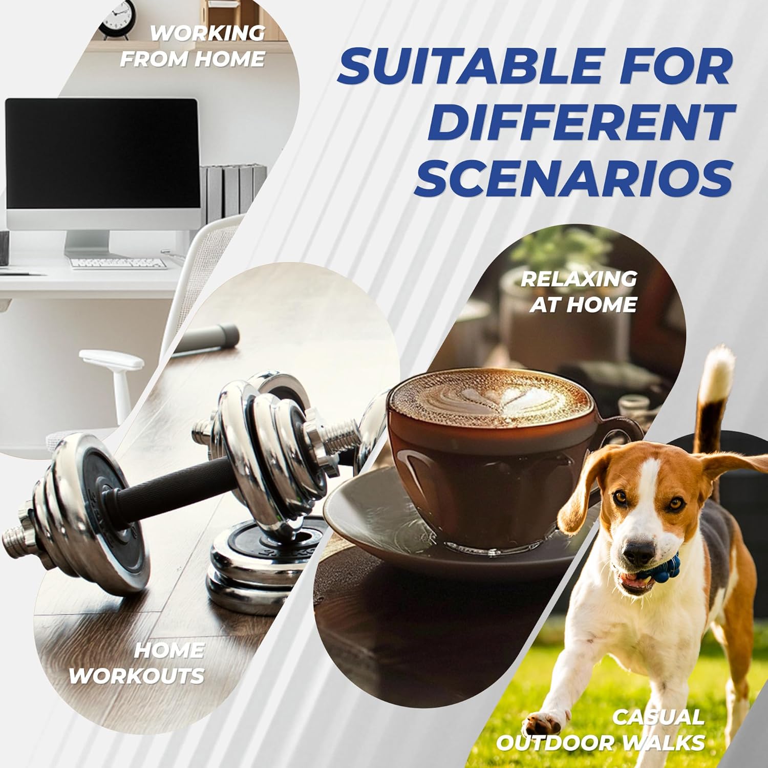 U2SKIIN Mens Fleece Pajama Pants Soft Warm Plaid Lounge Pj Bottoms with Pockets and Button Fly - Image 4