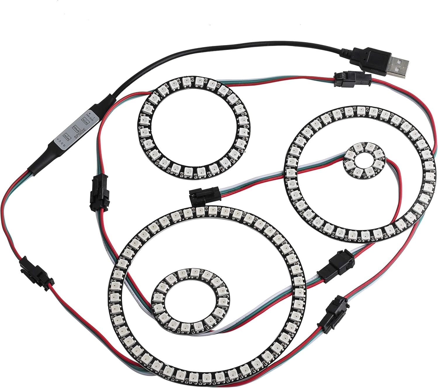 DC5-24V USB Remote Controller for WS2812B WS2811 SK6812 LED Strip