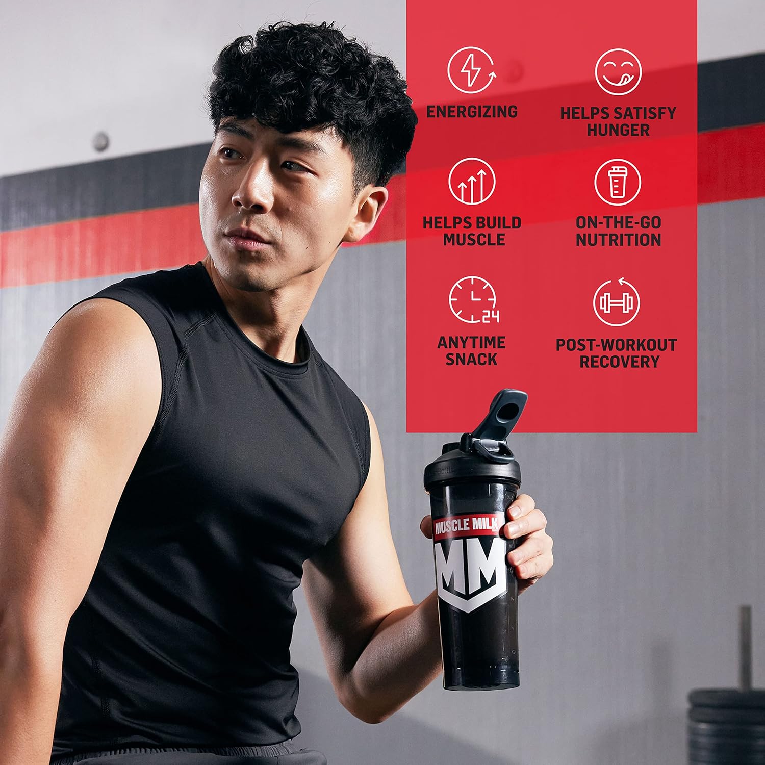 Muscle Milk 100% Whey With Probiotics Protein Powder, Vanilla, 1.85 Pound, 23 Servings, 27g Protein, 2g Sugar, 1B CFU Probiotics, Low in Fat, NSF Certified for Sport, Packaging May Vary : Health & Household