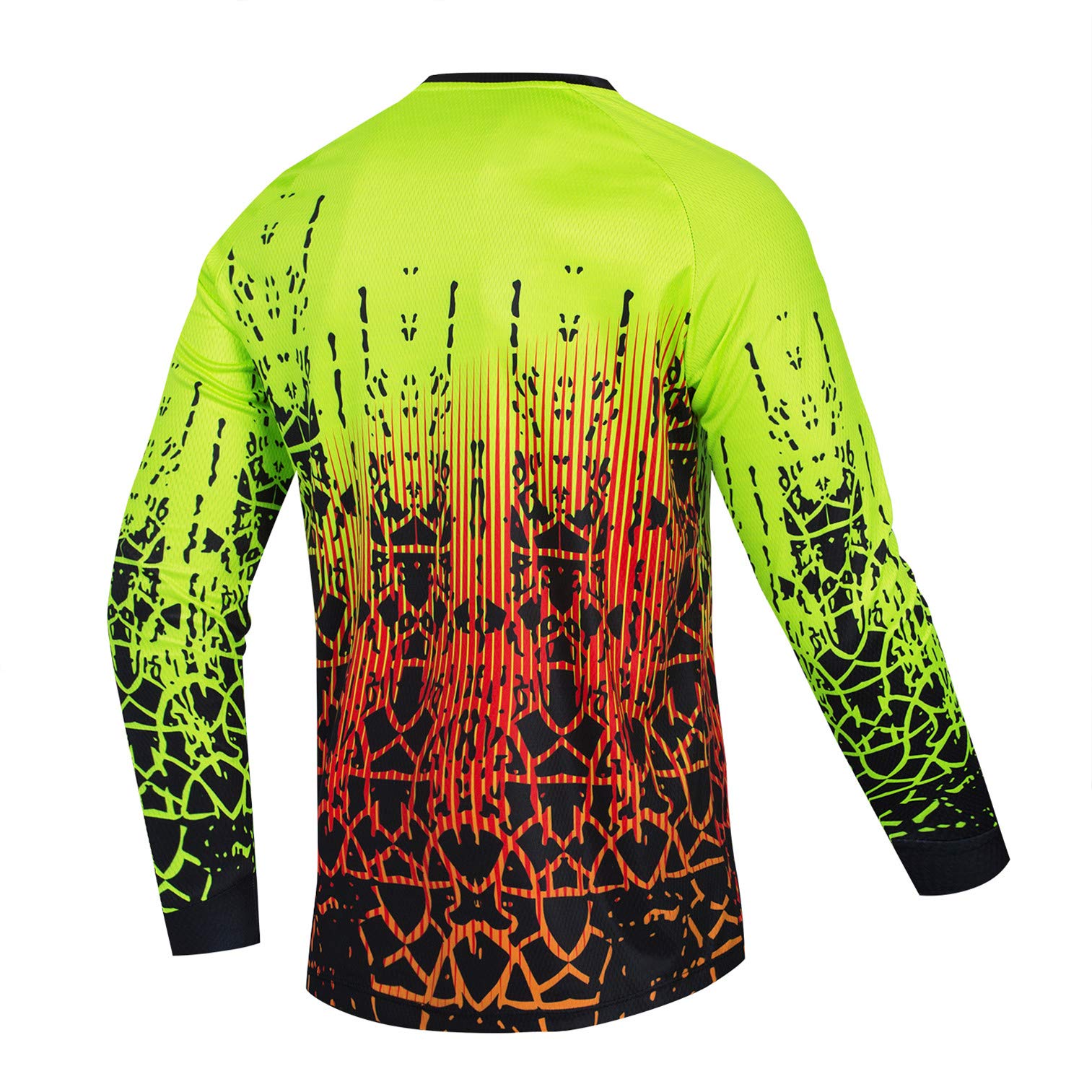 WeimoMonkey Cycling Jersey Men Long Sleeve MTB T-Shirt Mountain Bike Motocross Jersey