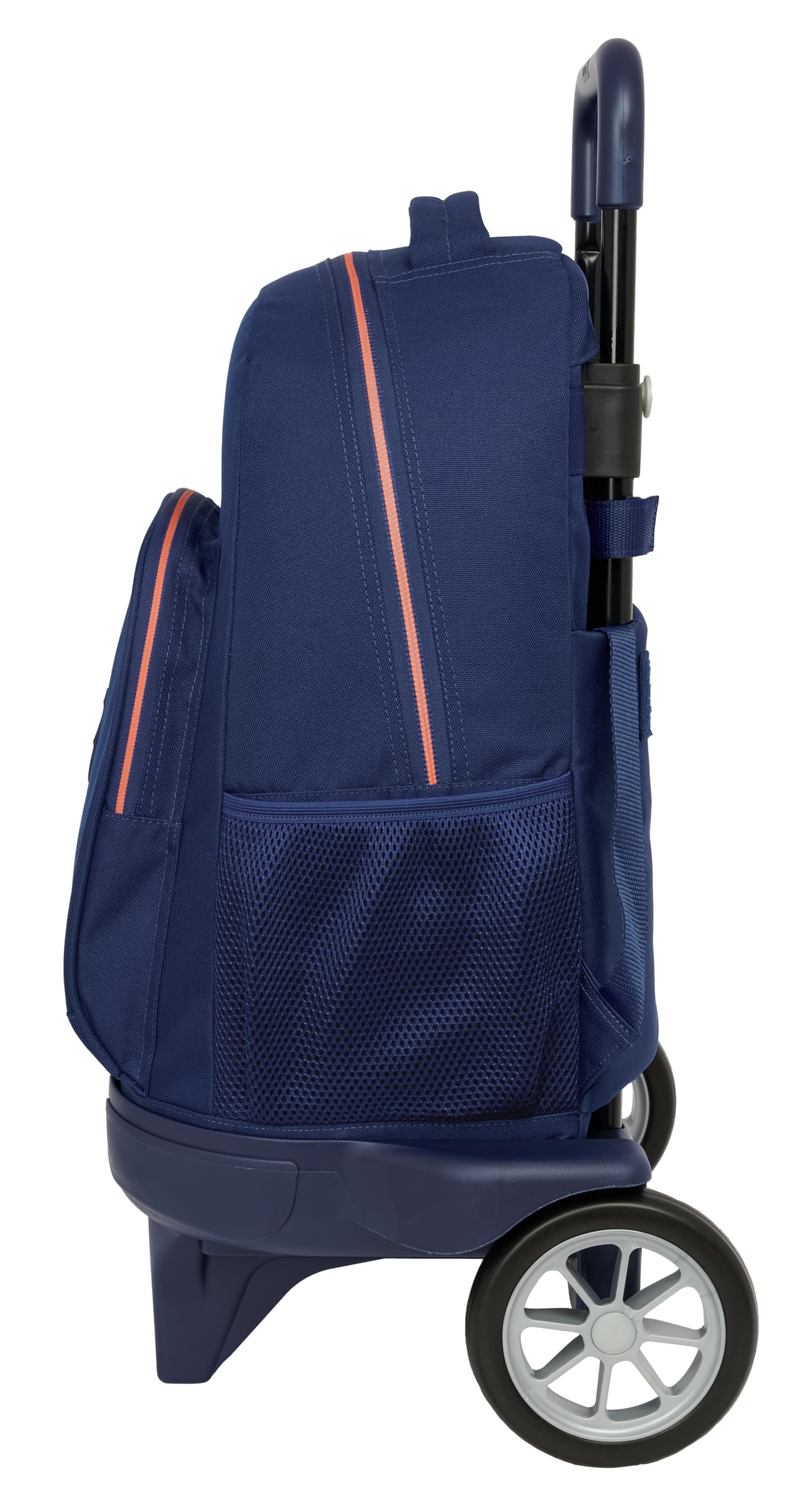 F.C.BARCELONA 2ª EQUIPACIÓN - Mochila Grande con Ruedas, Compact Evolución, Extraíble, Ideal para Niños de Diferentes Edades, Cómoda y Versátil, Calidad y Resistencia, 33x22x45 cm