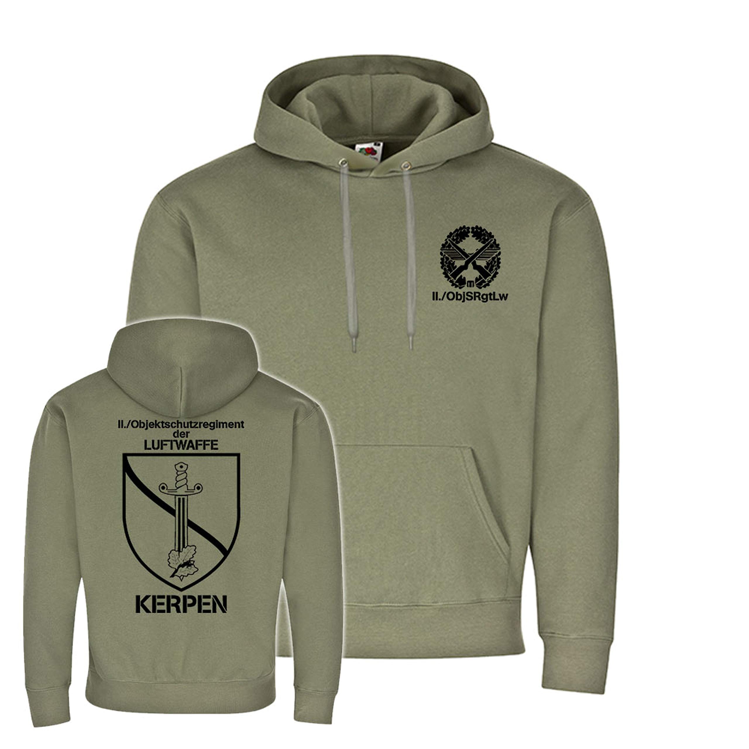 Pull à capuche Copytec 25678 II Kerpen 2 Bataillon Vert Medium - 3