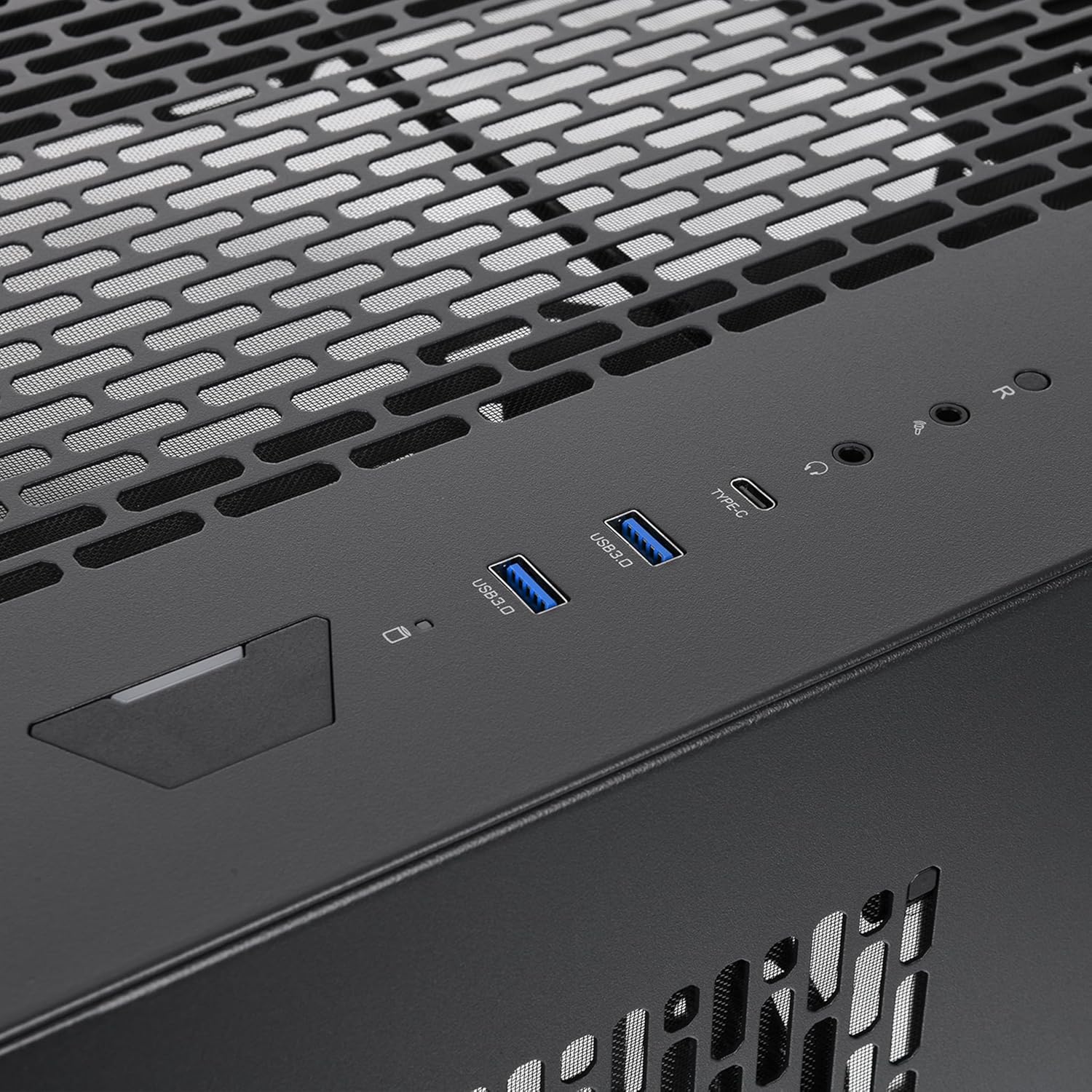 CTE E550 TG Black Mid Tower ATX Case; 3 Tempered Glass Panels; Hidden-Connector Motherboard Support; Three-Way VGA Installations; Dual Chamber Design; CA-1Z8-00M1WN-00; 3 Year Warranty