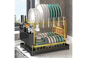 Dish Drying Rack Gold