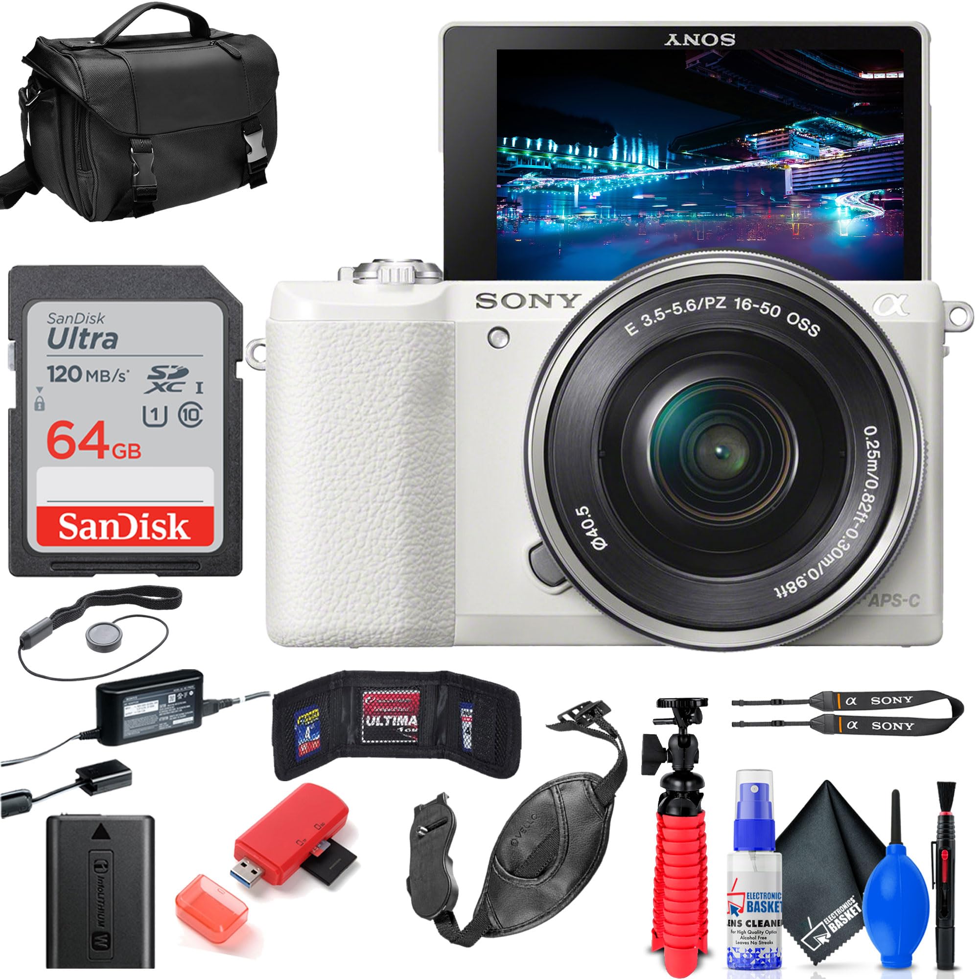 Amazon.com: Sony Alpha a5100 Mirrorless Digital Camera with 16