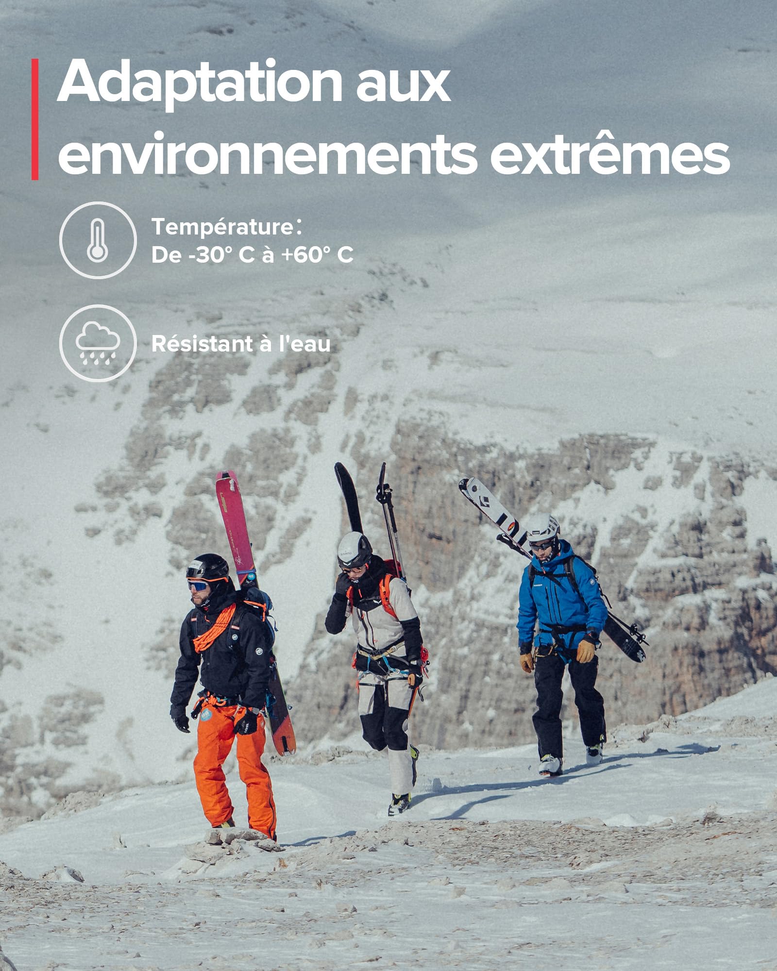 SUUNTO A-30 Boussole Randonnée, Navigation Professionnelle, Compass d'Orientation avec Cordon, étanche, Déclinaison Réglable, Marquages phosphorescents, pour Course Expédition Camping Survie
