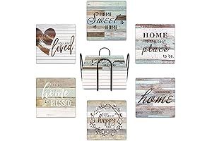 Britimes Ceramic Square Coaster Set