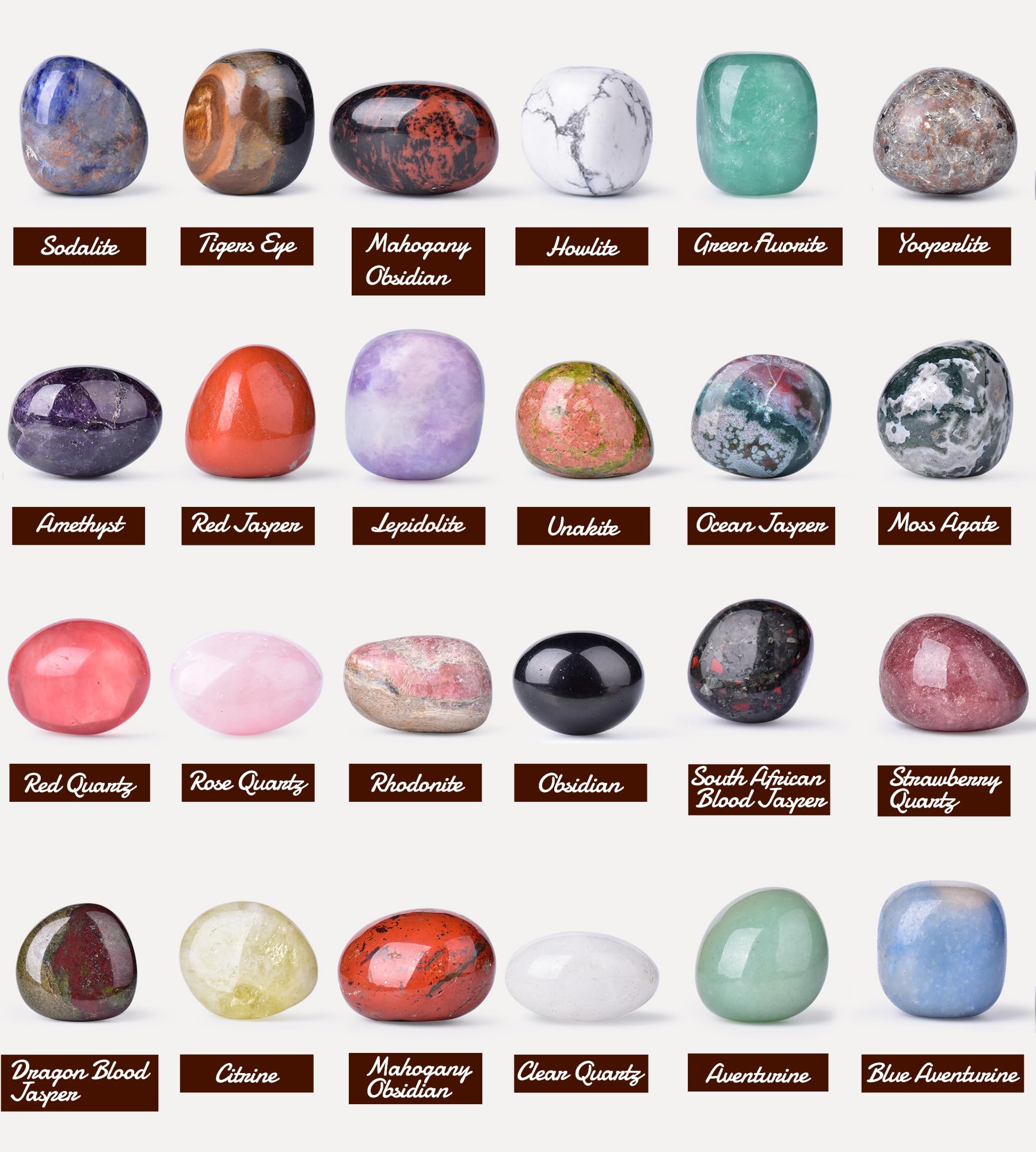 Types Of Natural Crystals