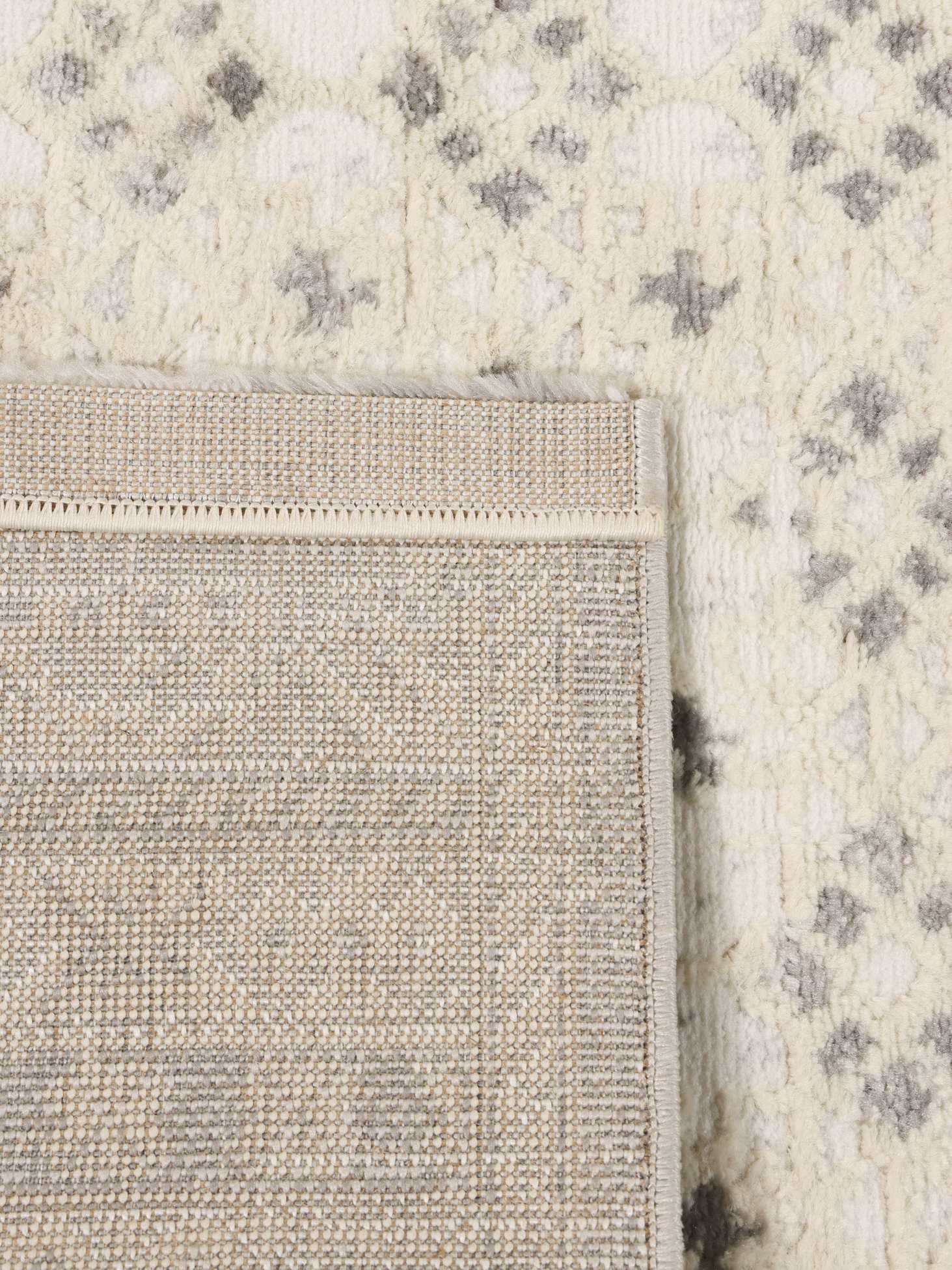 RugVista Venus, Alfombra, Modernas, 160 x 230 cm, Rectangular, Pelo Medio, Sala de Estar, Dormitorio, Limpieza en seco, Oeko_Tex_100, Beige/Greige