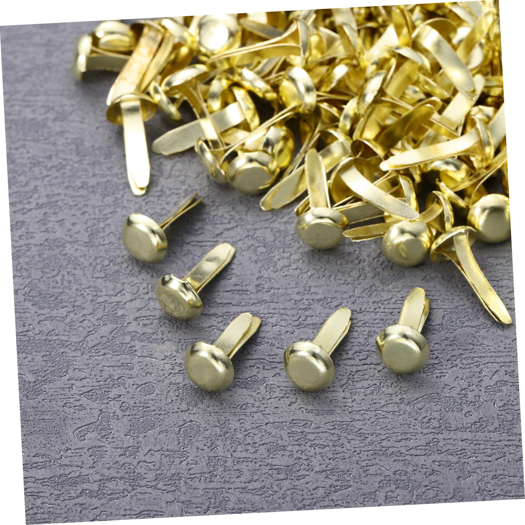 Ciieeo 1500stücke Runde Brads Metallische Paper Fasteners Für Scrapbooking Basteln Und -projekte Für Kreative Anwendungen