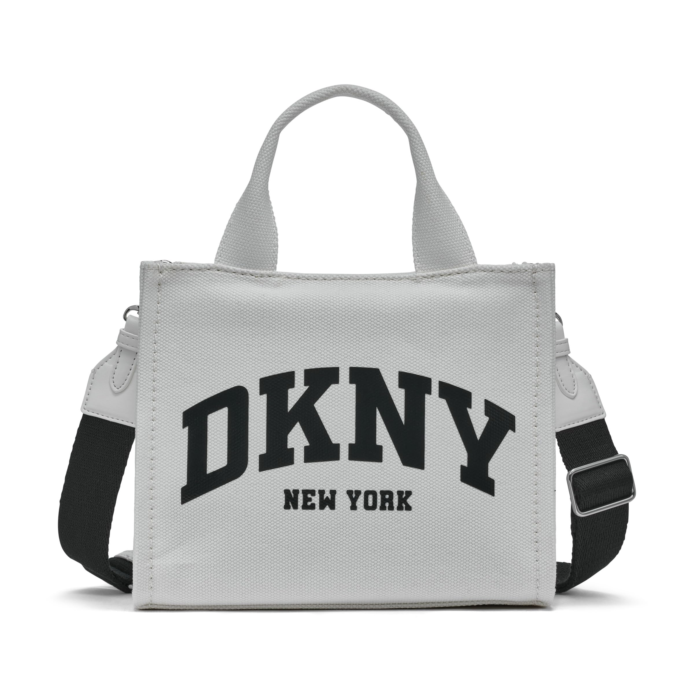 DKNY Women's Hadlee SM Tote, White, Small