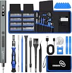 STREBITO Electric Screwdriver, 144-in-1 Precision Screwdriver Set, 120 Magnetic Bits, Organized Storage and Portability, Small Tool Kit for Electronics, PC, Computer and Laptop