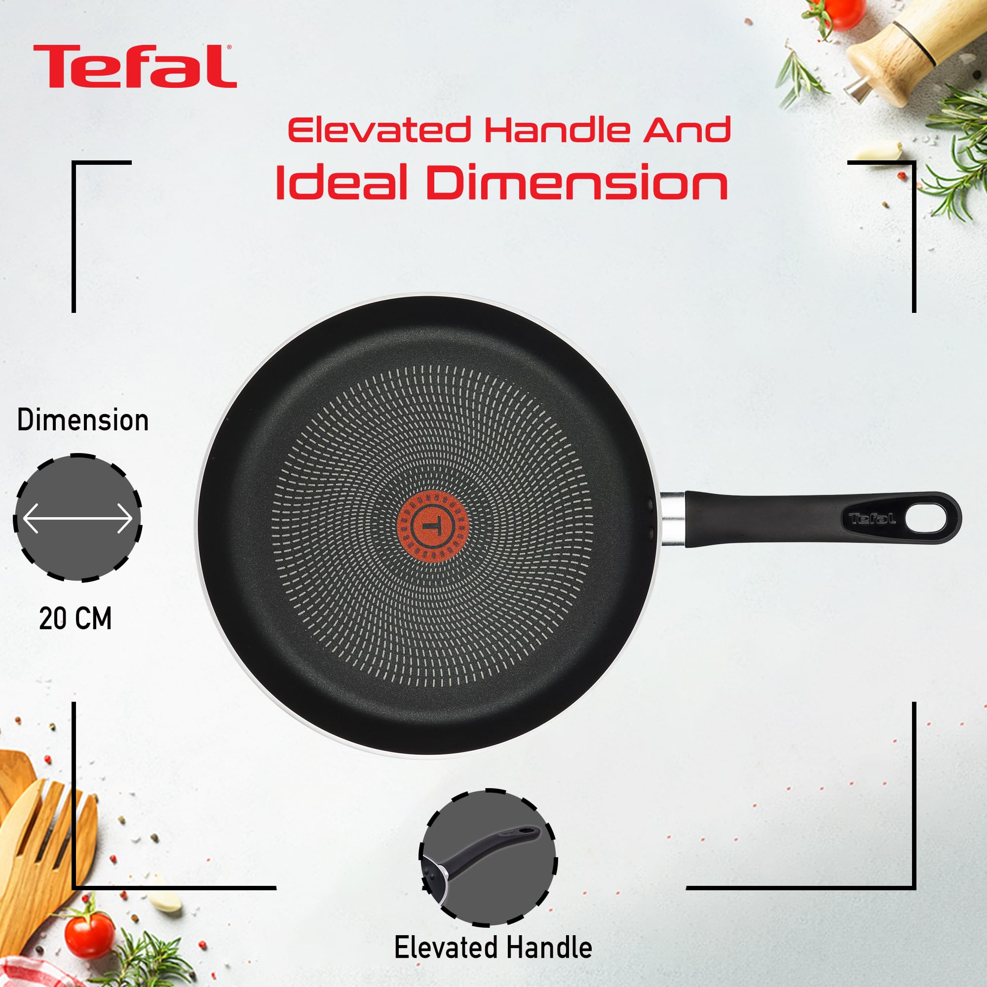 Tefal Delicia Fry Pan - Thermo Signal Tech -6