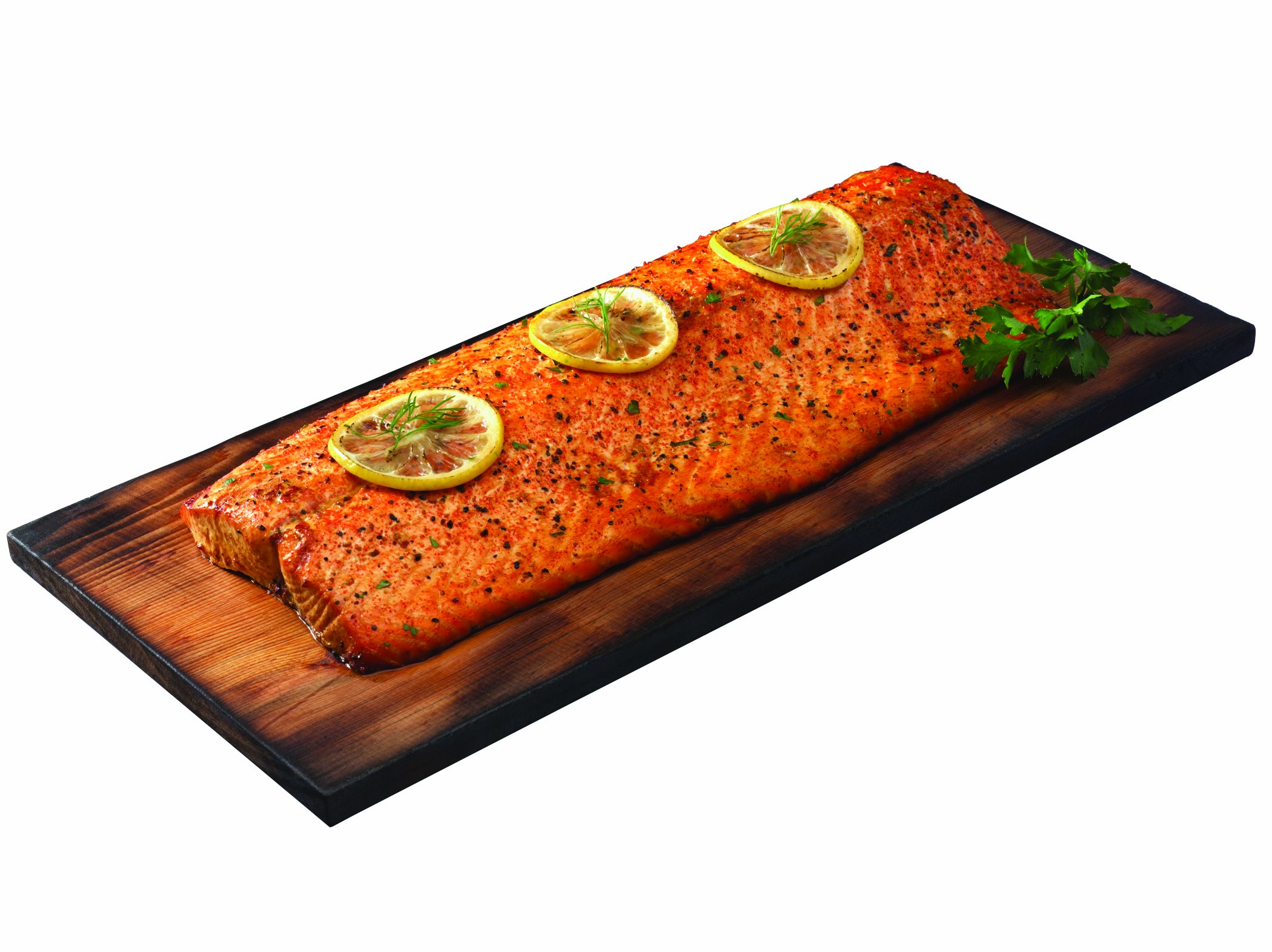 Planches en cèdre Char-Broil pour éviter que le poisson ne colle au grill