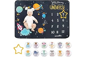 Galaxy Milestone Blanket
