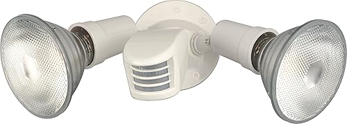 Miniatura 5 de Nuvo Satco SF76503 - Luz de inundación de dos luces para exteriores, de aluminio fundido resistente, duradera, a prueba de clima, con sensor de