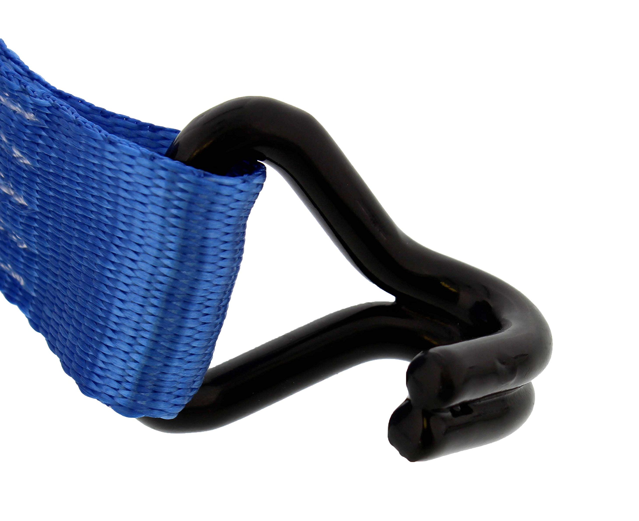 Buy ABN Ratchet Anchor Cargo Tie Down Straps, 1.5in x 15ft, 2Ton Capacity Heavy Duty JHook