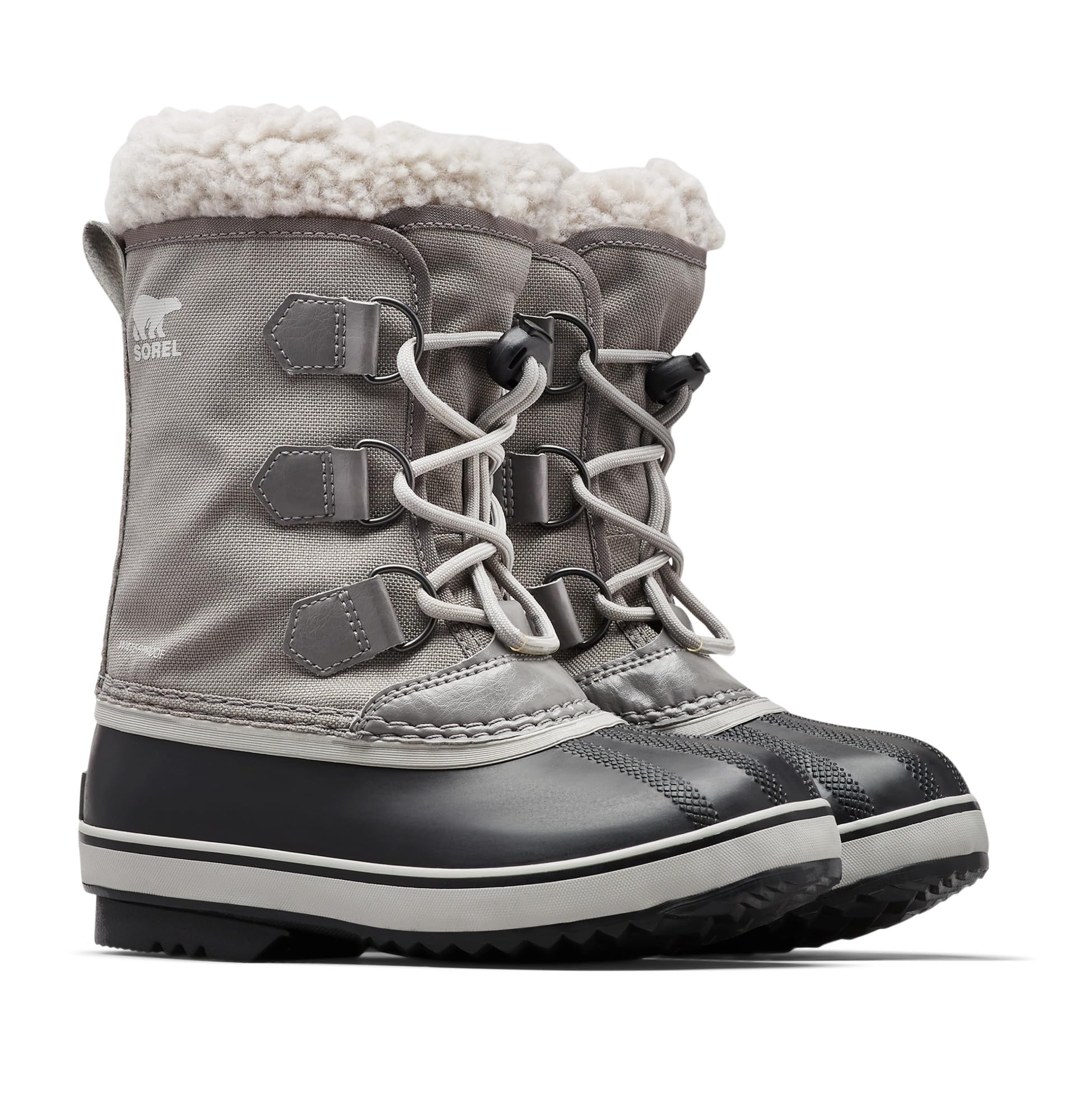 Sorel Yoot Pac Nylon WP Dziecięce śniegowce, szary (Quarry, Dove), 37 EU