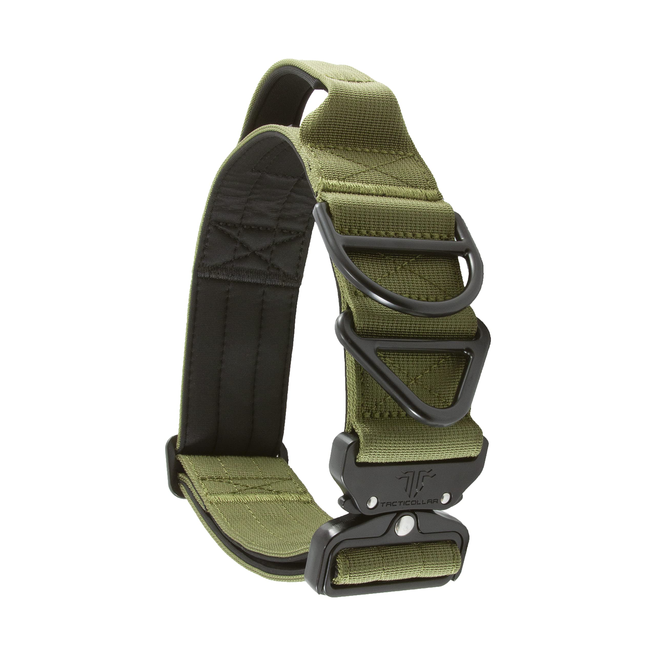 Tacticollar, 2 inch Tactical Dog Collar with Handle for Medium and Large Dogs Mil Spec Nylon Collar - Image 3