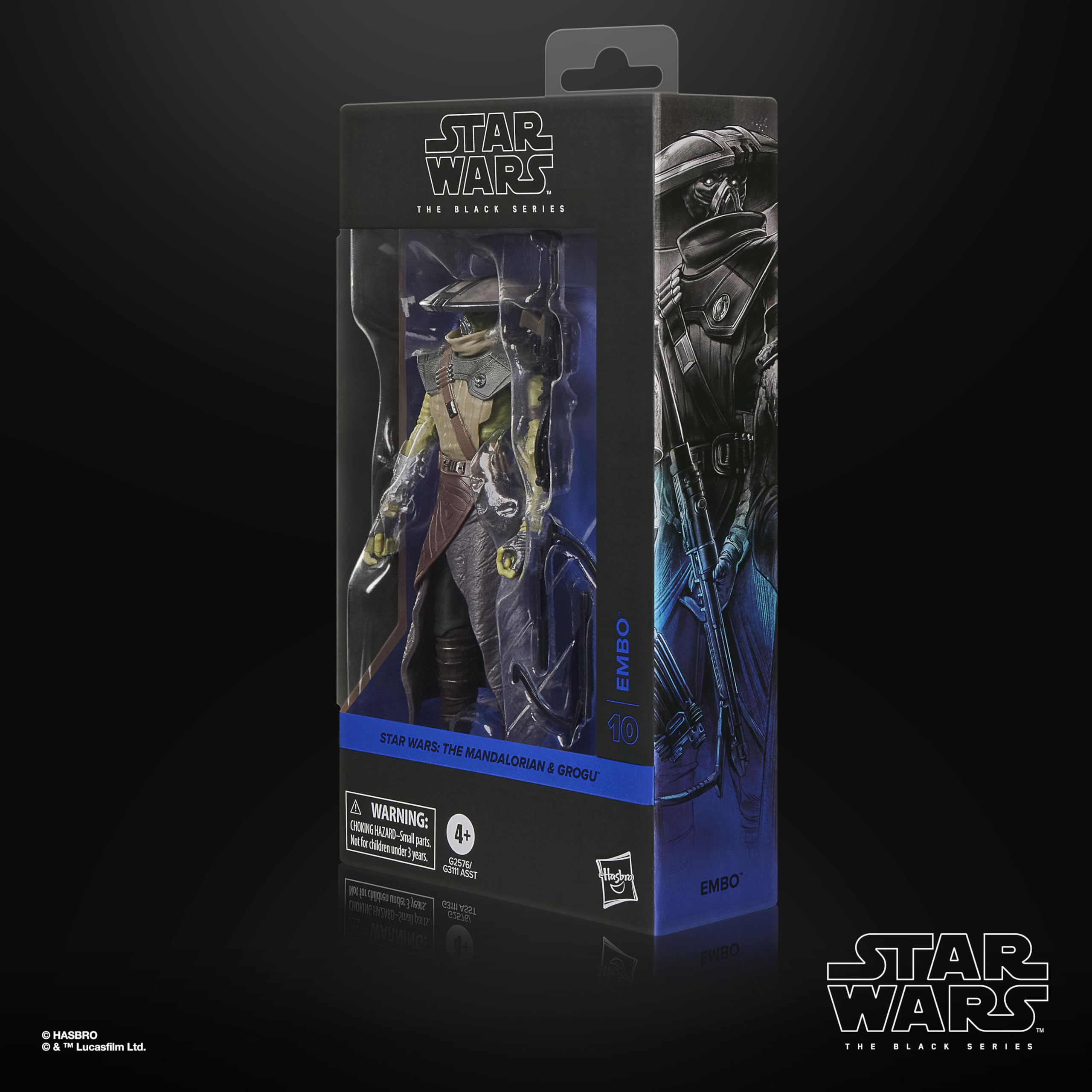 Star Wars Hasbro The Black Series, Embo, action figure premium collezionabile ispirata al film The Mandalorian & Grogu, da 15 cm
