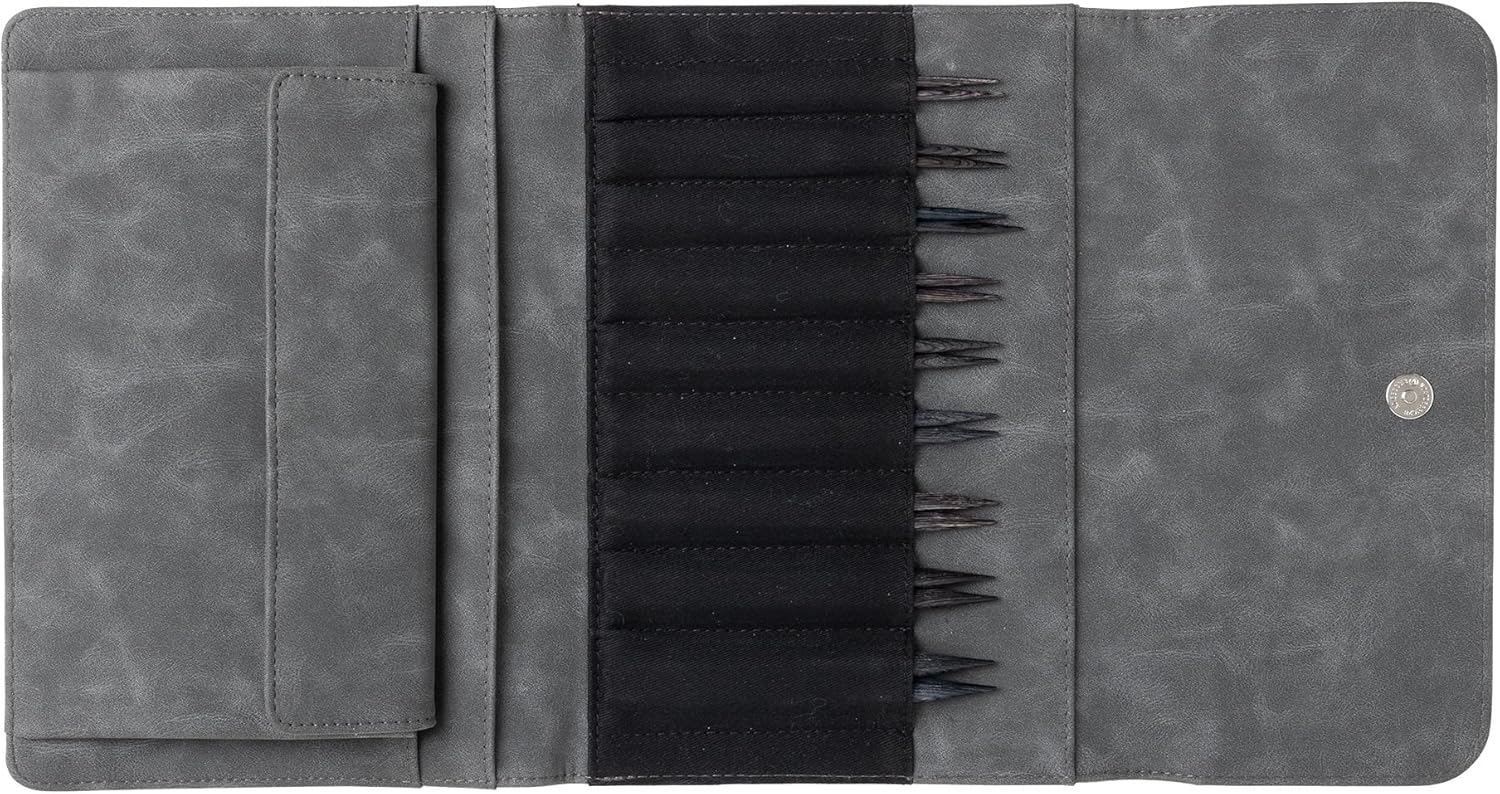 Knit Picks Options Wood Interchangeable Knitting Needle Set with Case and Stitch Markers (Clark) - Image 2