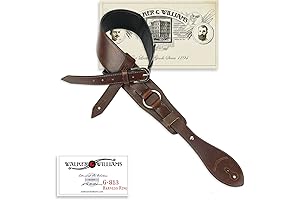 Leather Ash Williams Harness with Cognac Brown Strap