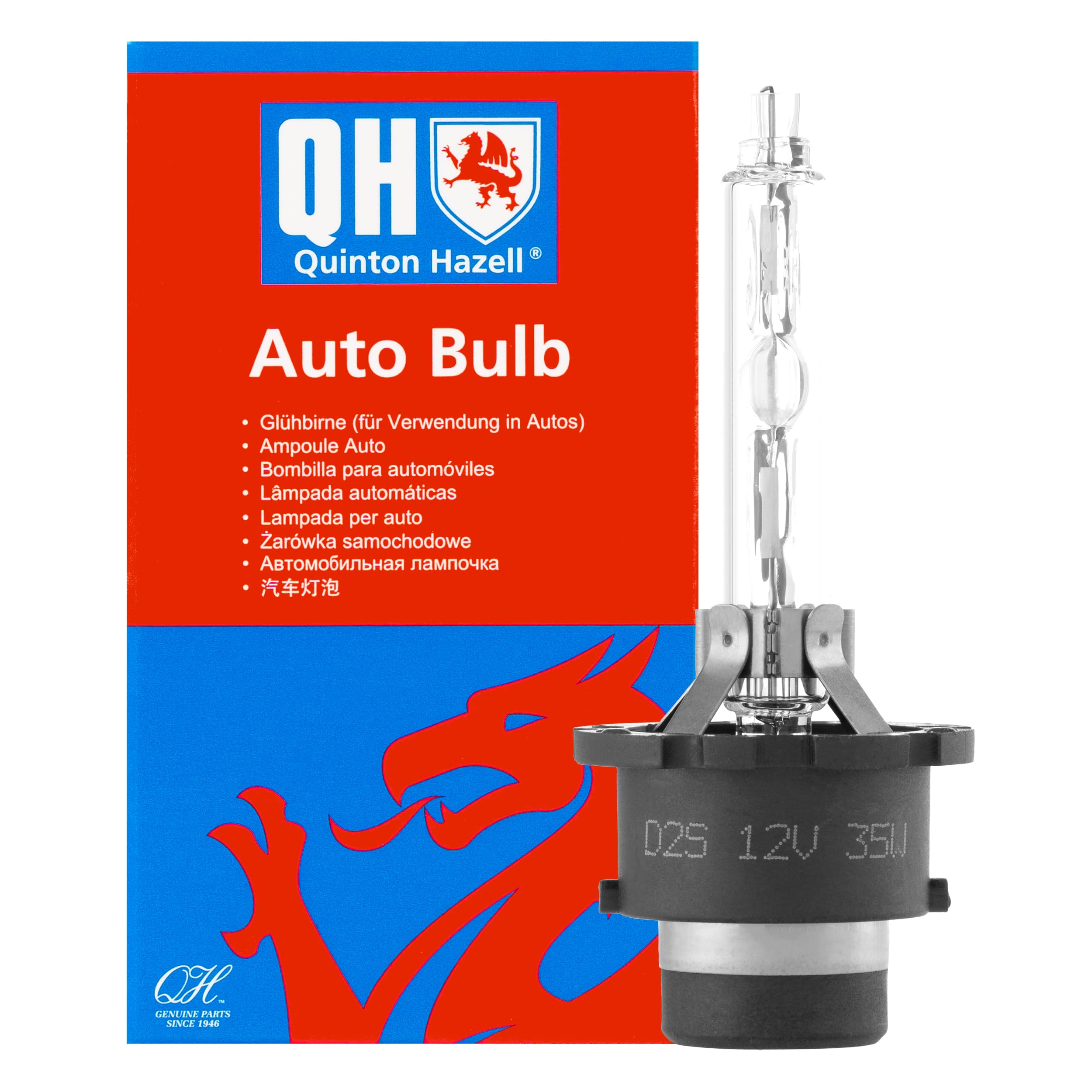 Bulb QBL122G Quinton Hazell 63210398155 63217160806 Genuine Top Quality Product