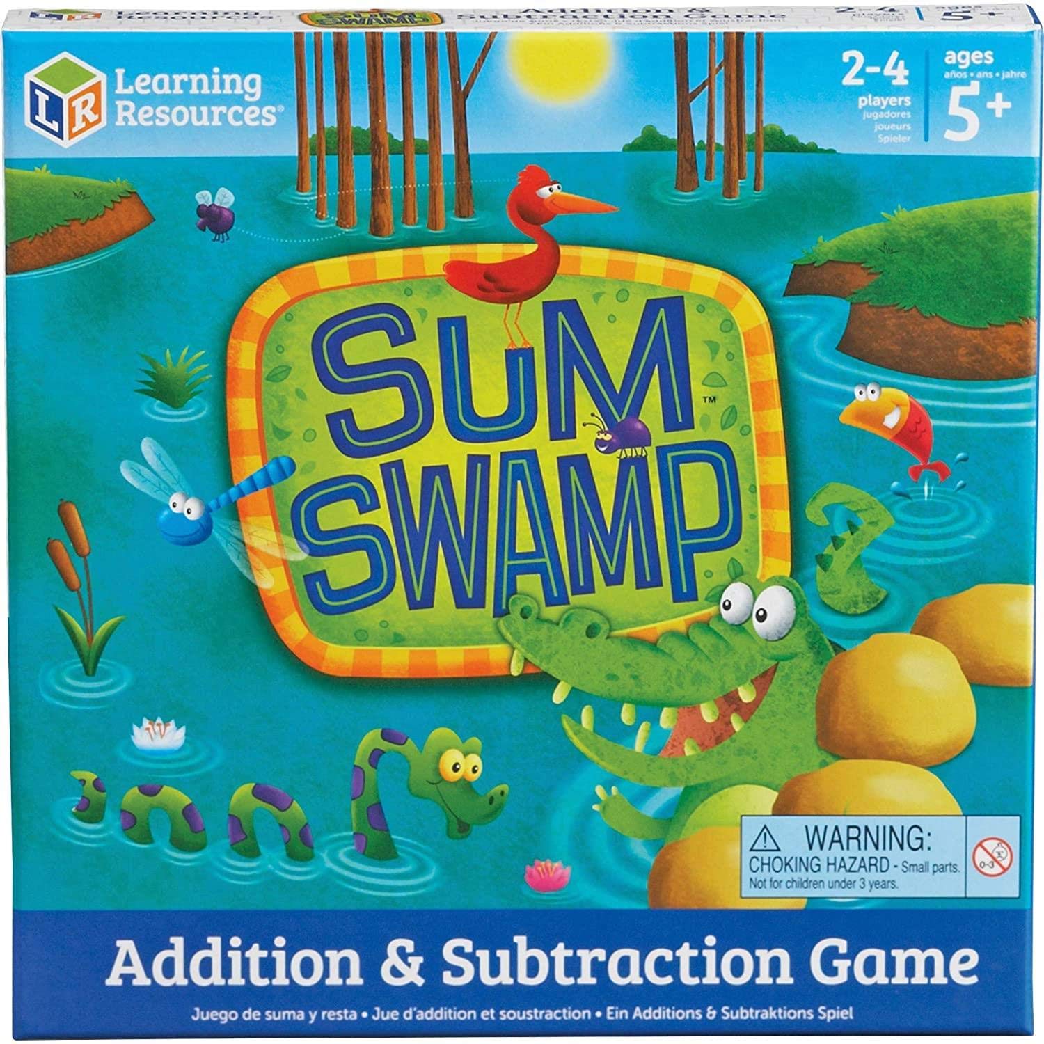 Learning Resources - Sum Swamp - Additions And Subtraction Game