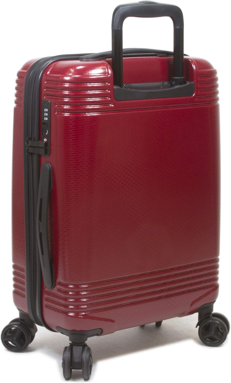 Review Dejuno Oracle Hardside 3Piece Spinner Luggage Set with TSA Lock