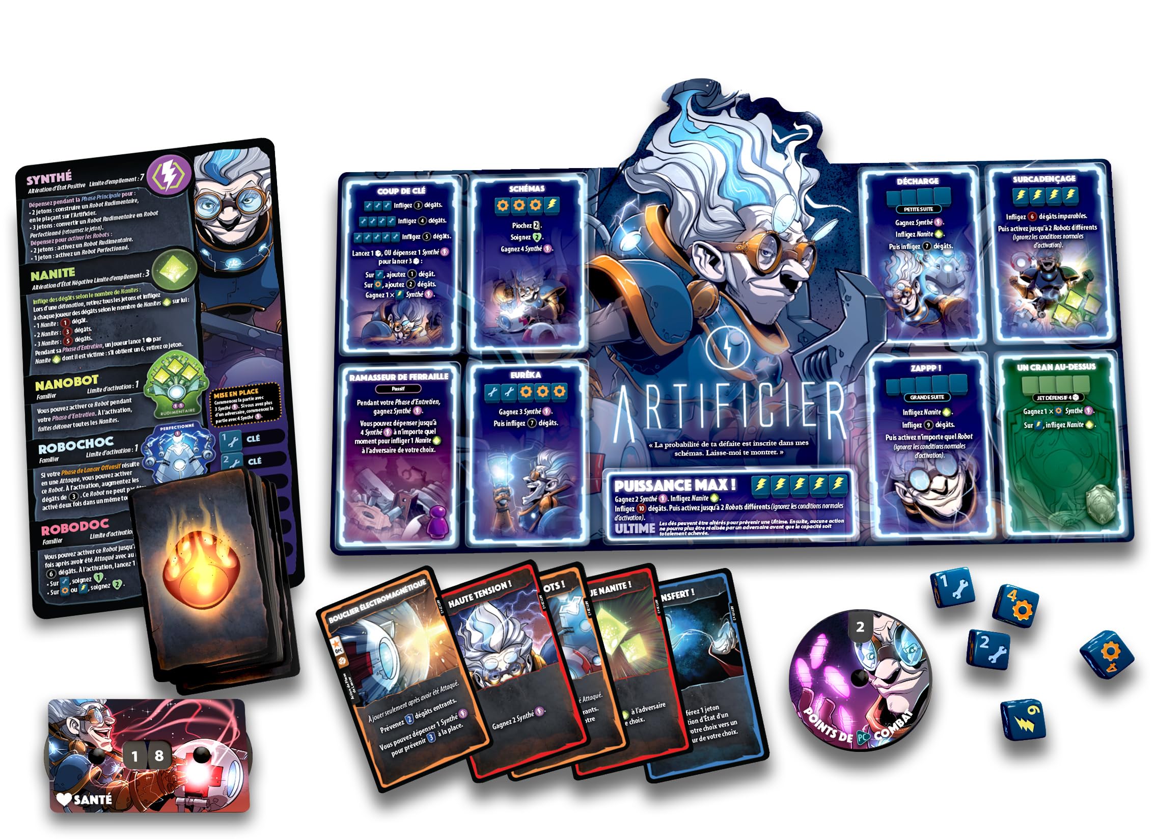 Dice Throne Saison 2 Artificier vs Pirate Maudite