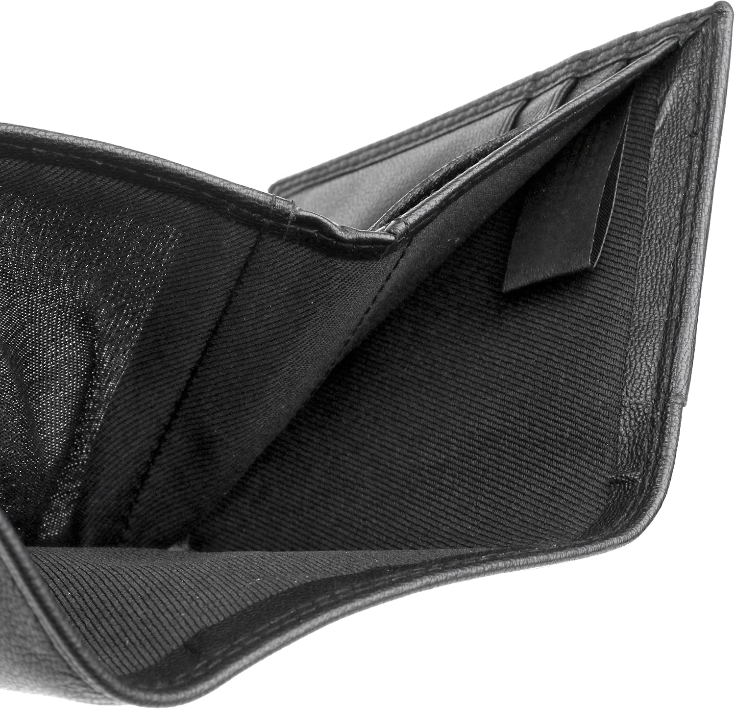 J. Buxton Emblem ID Three-Fold Black