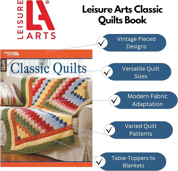 LEISURE ARTS 6652 Classic Quilts