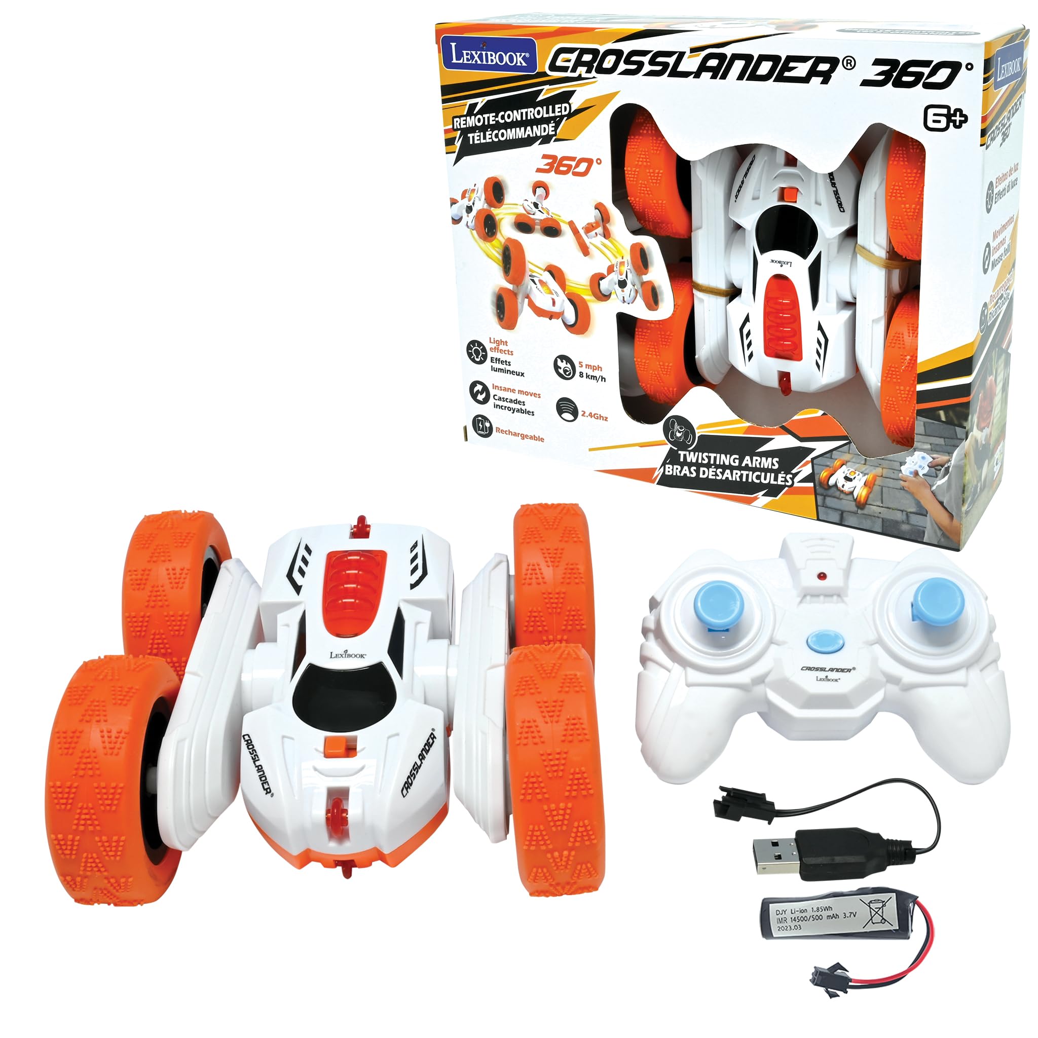 Amazon.com: LEXiBOOK- Crosslander Luminous Terrain Car, Wrist