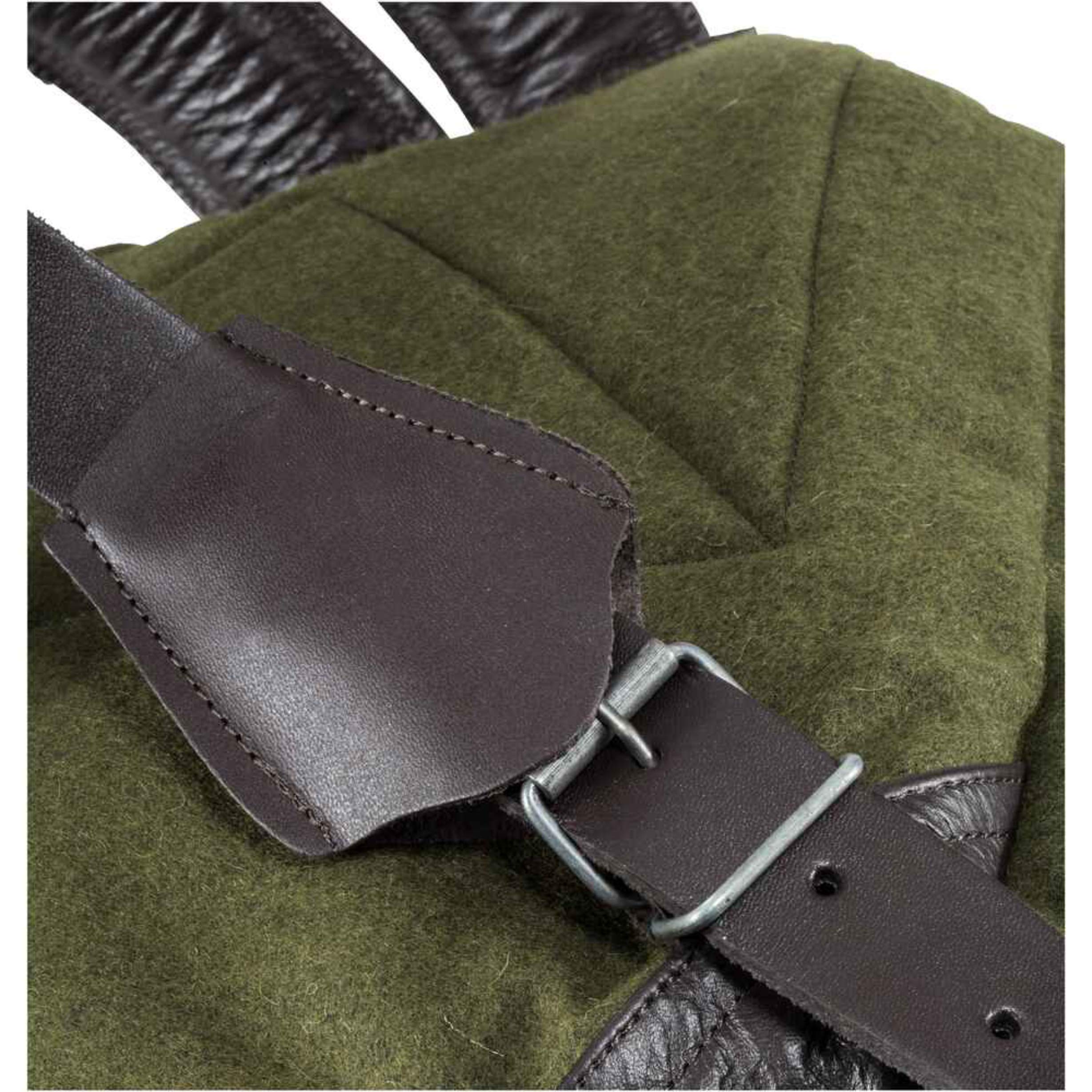 Parforce Lodenrucksack Jagdrucksack grün mit Holzknebelverschluss, lautlos und kompakt