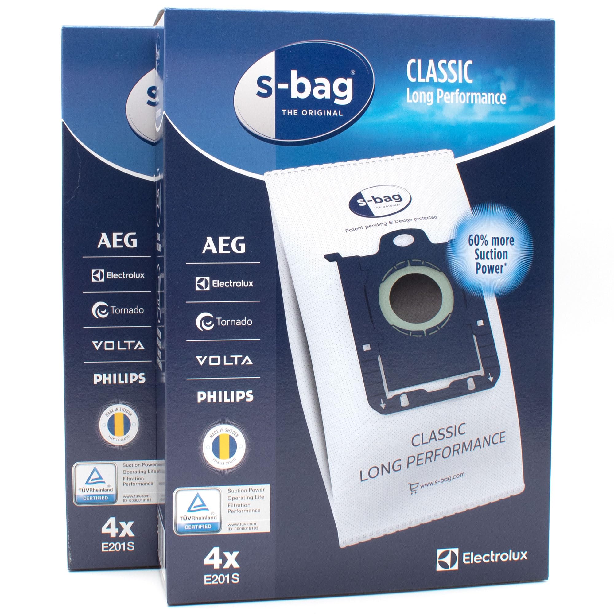 PakTrade 8 Sacchetti Aspirapolvere + 10 Fragranze Compatibile con Alfatec Euro Compact EC 10 ... 30, Baur 829 376, 829376, 829.376, 829-376 | 8 Sacchetti, Deodoranti, Accessori, Ricambi