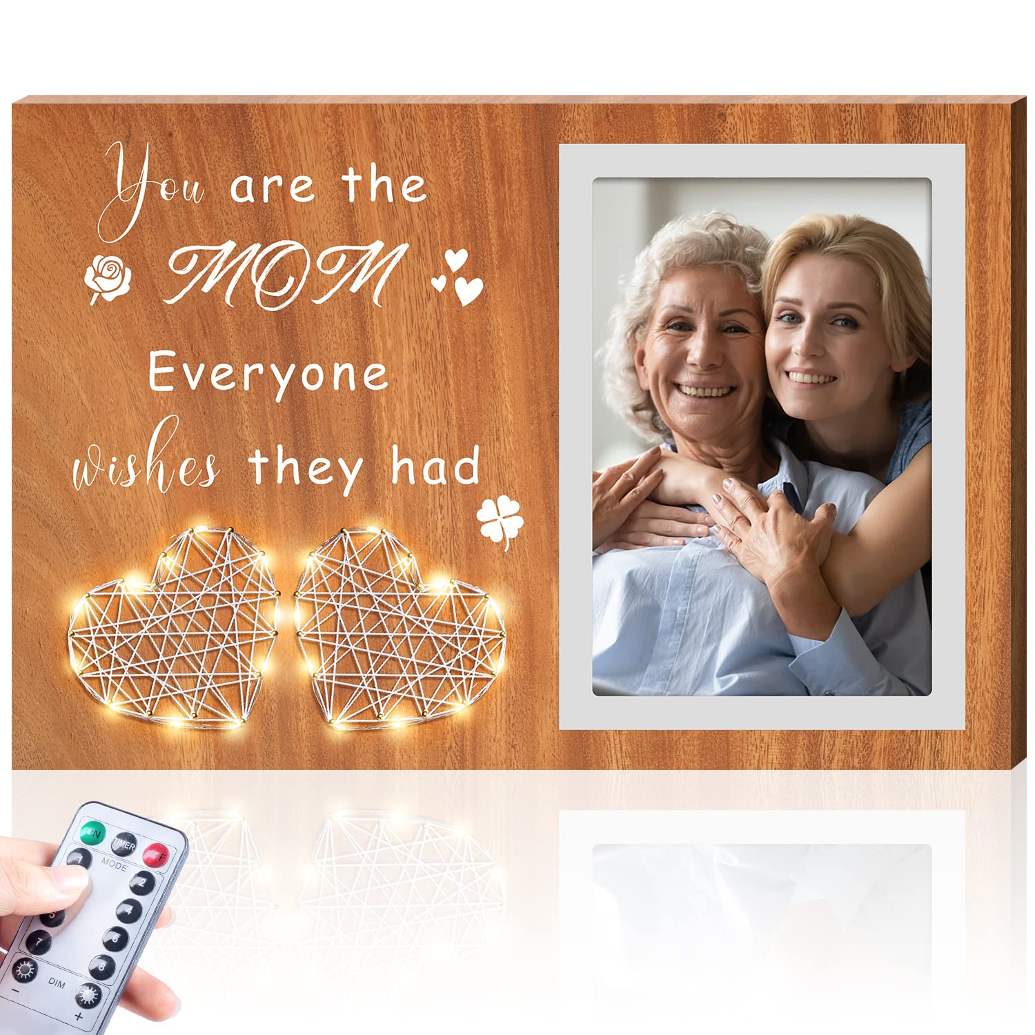 Amazon.com: Thanksgiving Gifts For Mom, Mom Birthday Gifts From Daughter  And Son, Vetbuosa Mom Picture Frame 4X6, Christmas Gifts For Mother, Mother  In Law, New Mom, Stepmom, Mom Photo Frame With Led