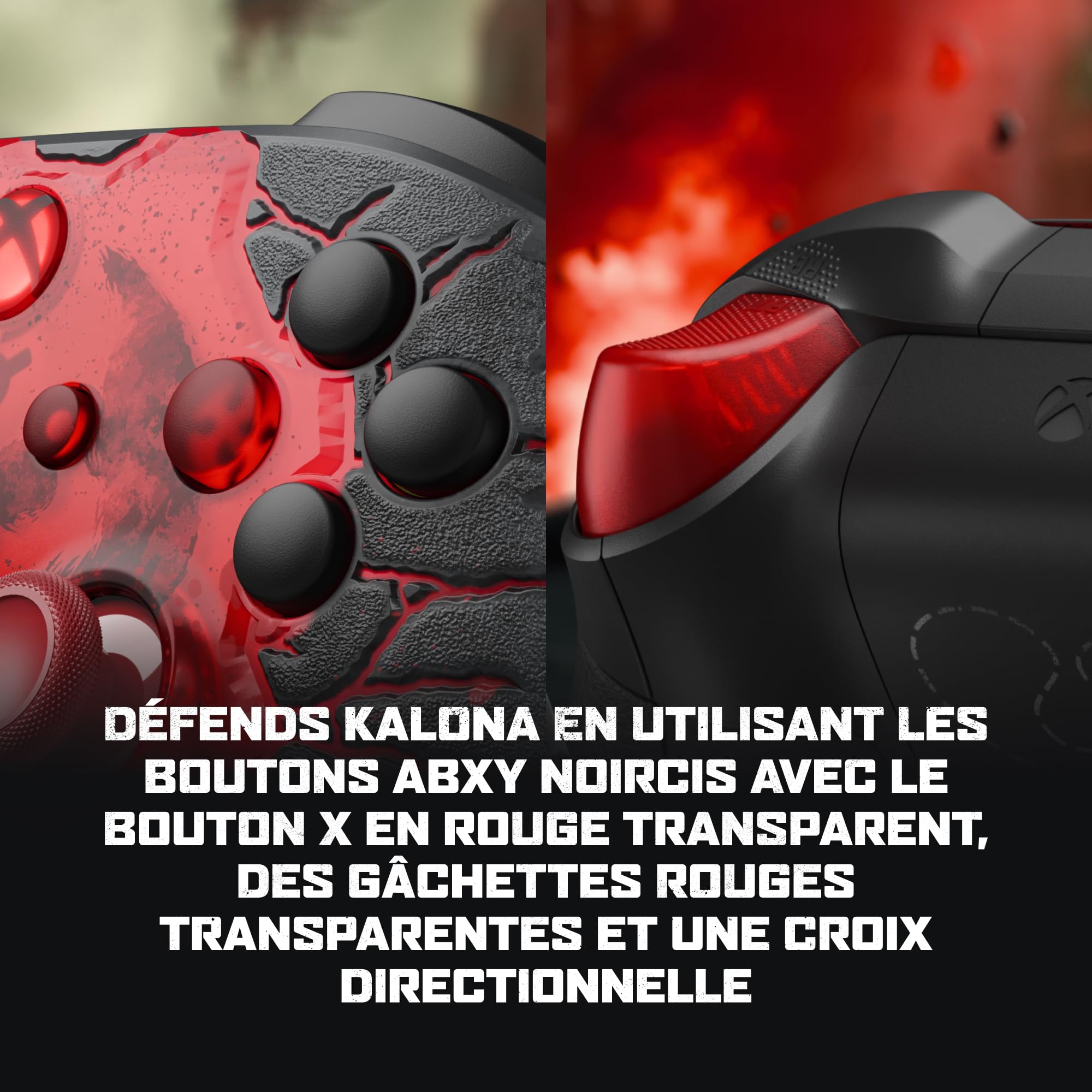 Xbox Manette sans fil Gears of War : Édition limitée E-Day Series X|S, One, PC, TV, mobile, et plus encore