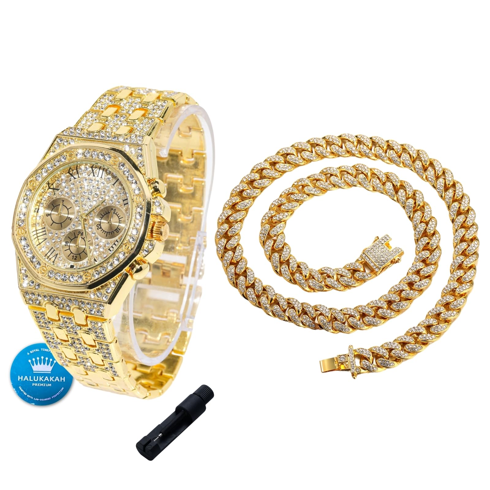 Reloj con diamantes para niños el regalo perfecto de cumpleaños con eslabones ajustables 8