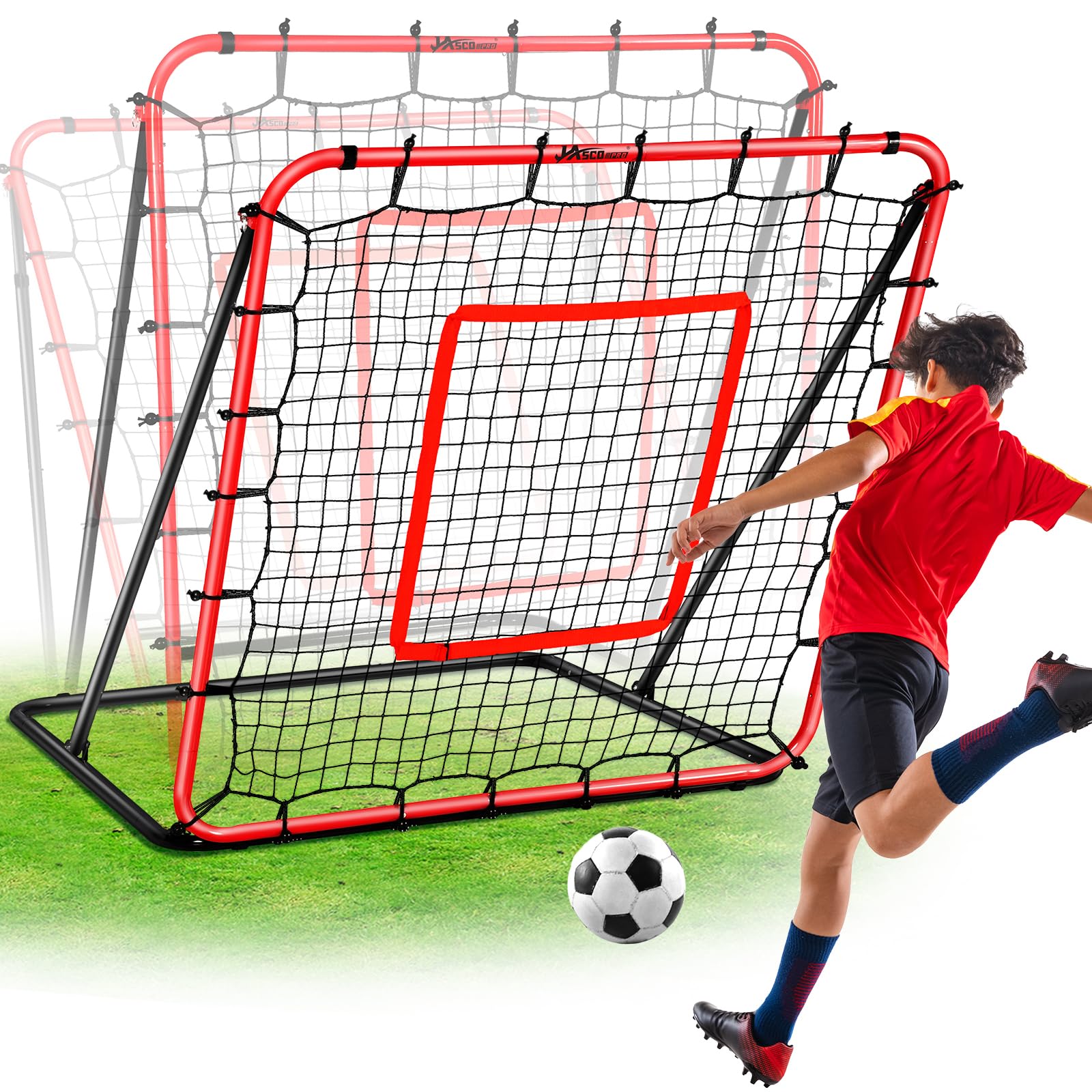 rete rimbalzante regolabile 18 posizioni per sport