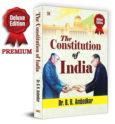 The Constitution of India | Deluxe Hardbound Edition (Premium A4 Size) | High-Quality Printing and Crystal Clear Text | Bharat ka Samvidhan - Dr. BR Ambedkar