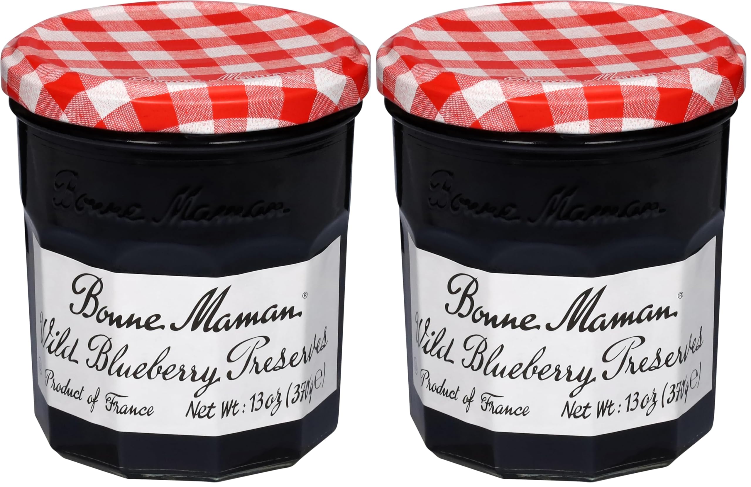 Bonne Maman Preserve, Blueberry, 13-Ounce (Pack of 2)