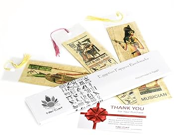 ⭐︎非売品⭐︎ モノグラムエクリプス　ノートブック Amazon | NileCart エジプトのパピルスしおり 10個パック