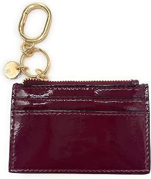 Victorias Secret The Victoria Card Case Keychain Dk.Red/Patent