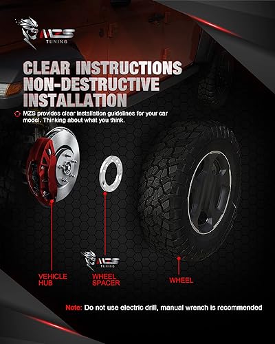 Miniatura 6 de MZS Separadores de rueda de 6 x 55  6 x 1397 12 pulgada de grosor 5 x 55  5 x 1397 8 x 55  8 x 1397 accesorios de rueda para 5 lengüetas 6 x 8