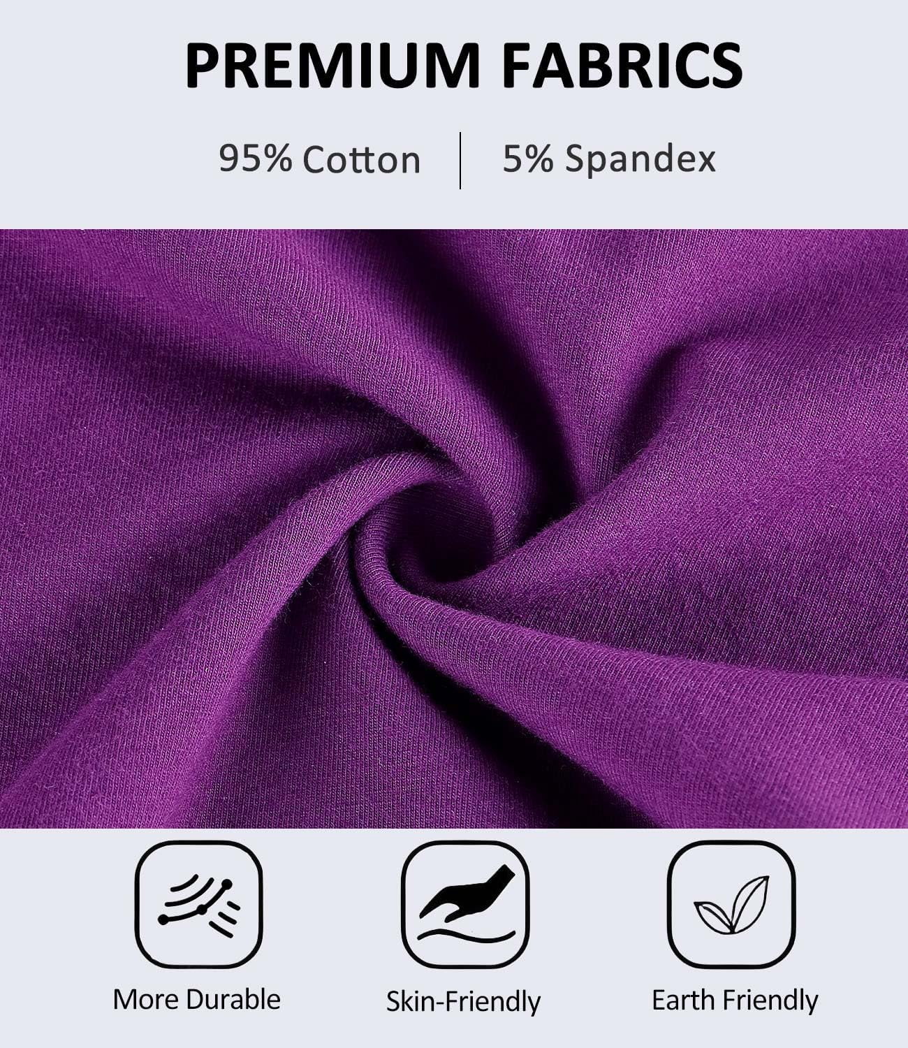 wirarpa Women's Underwear Cotton Hipster Panties Ladies Panties 6 Pack (Regular & Plus Size) - Image 5