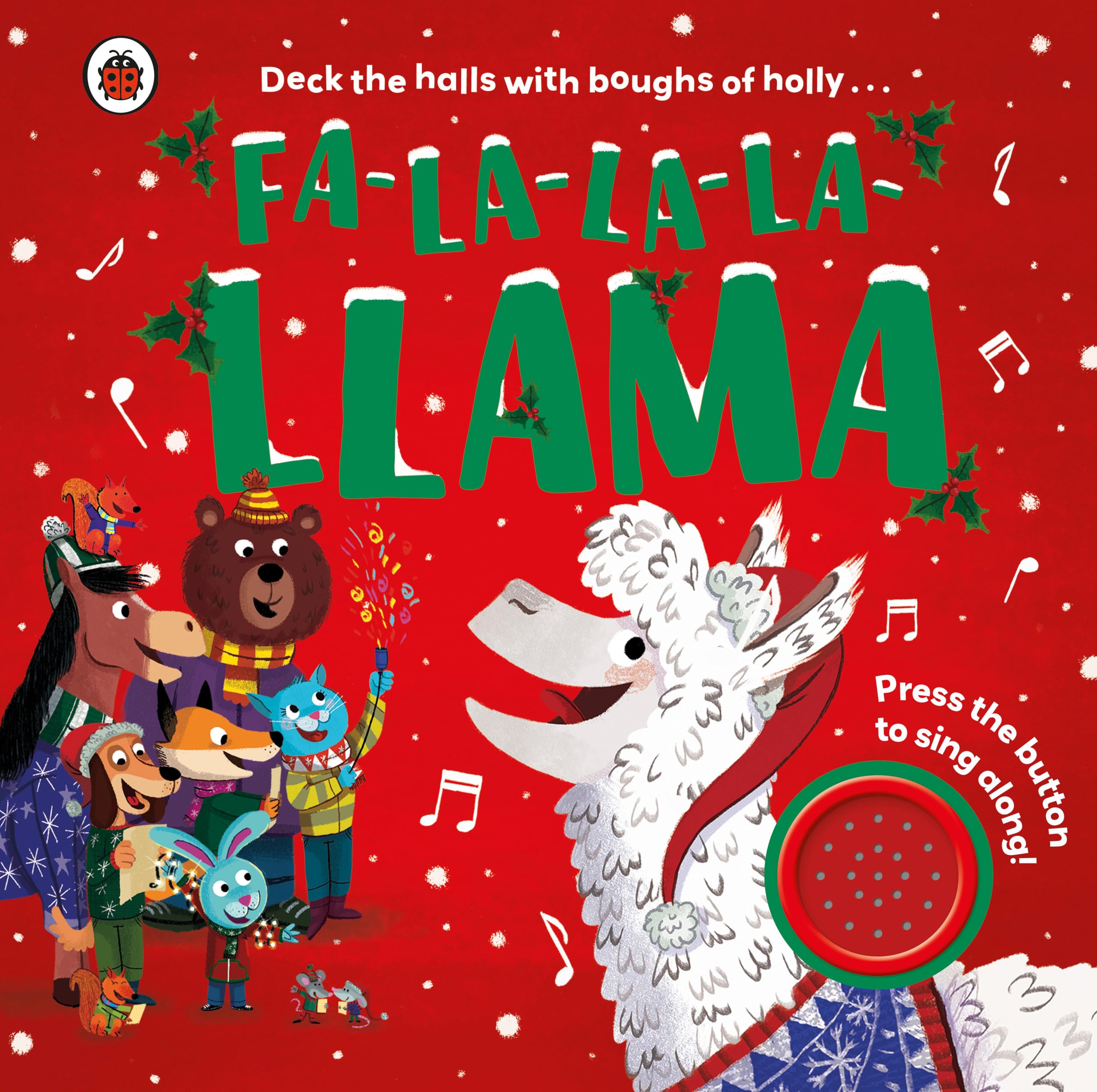 Tbd Unisex Kids Multicolor Fa-La-La-La-Llama Paperback Book