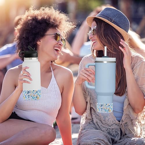 Miniatura 5 de HEYSKAY Protective Flask - Bota de silicona de 12 a 40 onzas para botella de agua Hydro Flask, y compatible con Stanley Tumbler, Yeti, Simple