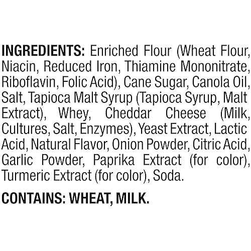Miniatura 3 de Snack Factory Patatas fritas de pretzel, queso cheddar, 7.2 onzas